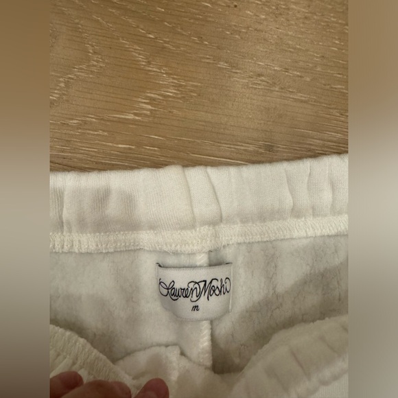 Lauren Moshi Medium White Emoji Joggers. ⚡️💜 - Picture 4 of 4